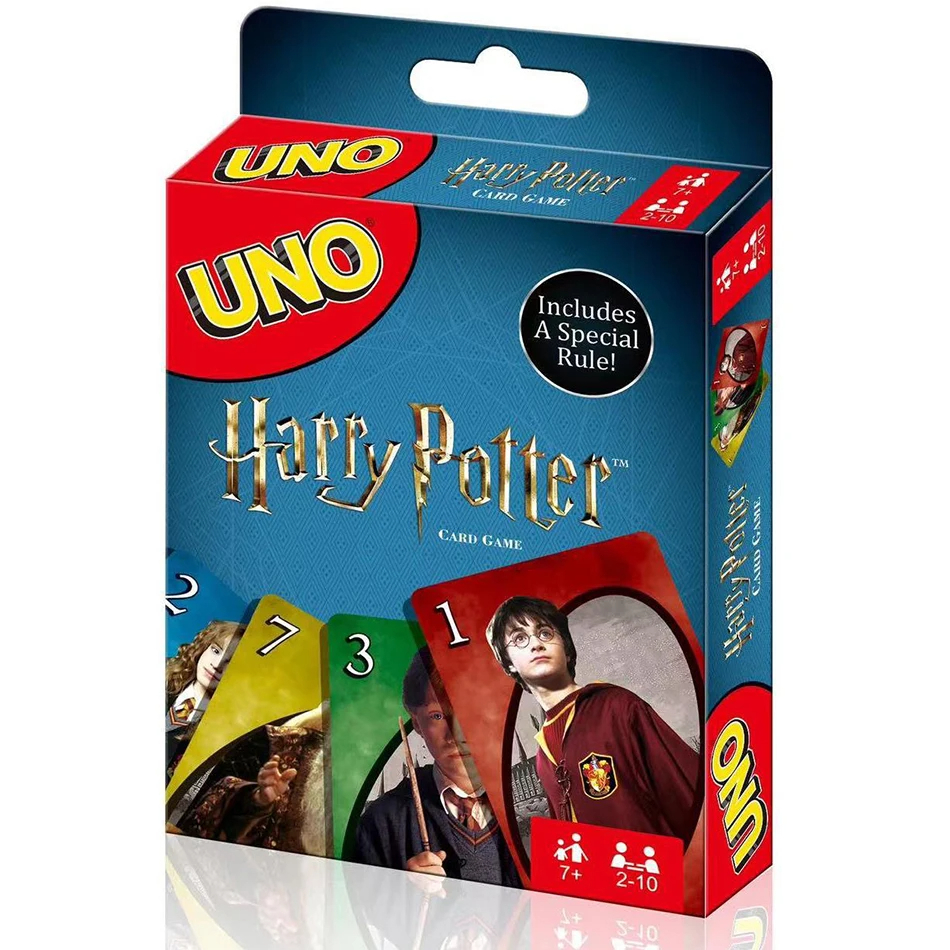 jeu de cartes UNO,UNO Harry Potter,jeu de société familial,cartes Harry Potter Maroc,UNO édition spéciale,jeu enfants 7+,UNO magique,jeu de cartes collection,idée cadeau Harry Potter,jeu convivial famille,cartes à jouer fantaisie,UNO wizard,UNO collector,jeu de société amusant,divertissement entre amis,The Good Place Maroc,jeu original Harry Potter,cartes UNO Maroc,jeu de soirée,cadeau geek Harry Potter