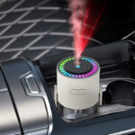 Diffuseur d’Arômes & Humidificateur Rotatif – Effet Brume et Lumières Ambiantes LED – Image 2