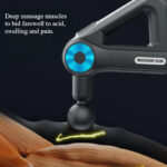 Pistolet de Massage Musculaire – 9 Têtes Interchangeables | Soulagement Profond et Relaxation Immédiate – Image 5