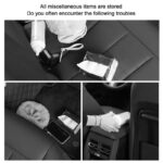 Organisateur de Siège Voiture Multifonction – Support avec Distributeur de Mouchoirs & Porte-Bouteilles – Image 2