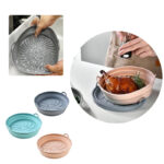Moule Rond en Silicone Pliable – 16 cm – Idéal Friteuse à Air Chaud – Image 2