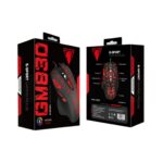 Souris Gamer Jedel GM830 – Filaire avec Éclairage LED Rouge – Image 2