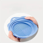 Bol Nettoyant Pliable pour Pinceaux de Maquillage – Silicone Souple & Multi-textures – Image 2