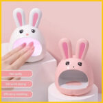 Lampe LED UV pour Ongles – Design Lapin Rose Mignon – Image 3