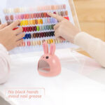 Lampe LED UV pour Ongles – Design Lapin Rose Mignon – Image 6