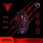 Souris Gamer Jedel GM830 – Filaire avec Éclairage LED Rouge – Image 3