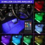 Kit Éclairage LED Intérieur Voiture avec Télécommande – Ambiance Multicolore, Réactif à la Musique, Installation Facile – Image 2