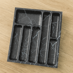 Range-Couverts en Plastique – 6 Compartiments, 36 x 31,5 cm