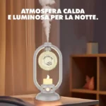 Lampe d’Ambiance & Diffuseur d’Arômes – Design Bougie – Image 3