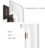 Mini Sèche-Cheveux à Sortie d’Air Intégrée – Mode Chaud/Froid – Design Compact – Image 2