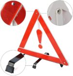 Triangle de signalisation réfléchissant pliable – Sécurité routière essentielle – Image 5