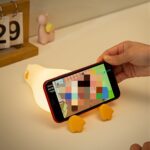 Veilleuse Canard LED – Tactile & Support Téléphone – Rechargeable – Image 4