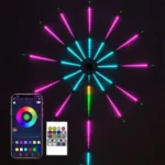 Éclairage LED Mural en Étoile RGB – Contrôle App & Télécommande – Image 3