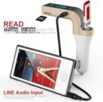 Transmetteur FM Bluetooth Voiture – USB, Carte TF & Appels Mains Libres – Image 2