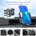 Support Téléphone Voiture Universel Blukar – Fixation Grille d’Aération, Rotation 360° – Image 2