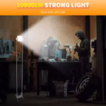 Lampe de Travail Multifonction Solaire & Rechargeable – 1000 Lumens – Image 5