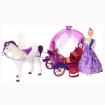 Coffret Princesse avec Carrosse Magique, Cheval et Poupée – Fantasy Carriage – Image 2