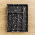 Range-Couverts en Plastique – 5 Compartiments, 36 x 29 cm – Image 3