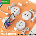 Prise Multiprise USB & PD avec Câble – Charge Rapide & Design Compact (Prise EU) – Image 3