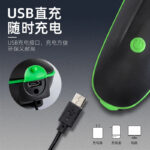 Lampe Avant Vélo avec Klaxon Intégré – Rechargeable USB | Rouge, Orange, Vert, Bleu – Image 2