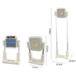 Lampe de Travail Multifonction Solaire & Rechargeable – 1000 Lumens – Image 2