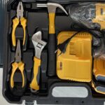 Coffret de Outils Complet avec Perceuse Visseuse Sans Fil – Kit 88 pièces avec Mallette de Rangement - 2 Batteries – Image 5