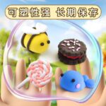 Coffret de Pâte à Modeler Ultra-Légère – 24 Couleurs avec Accessoires et Mallette de Rangement – Image 2