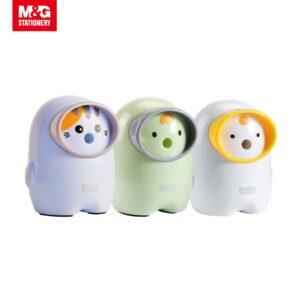 Taille-Crayon M&G – Nounours Mignon, Design Astronaute (Modèle Aléatoire)