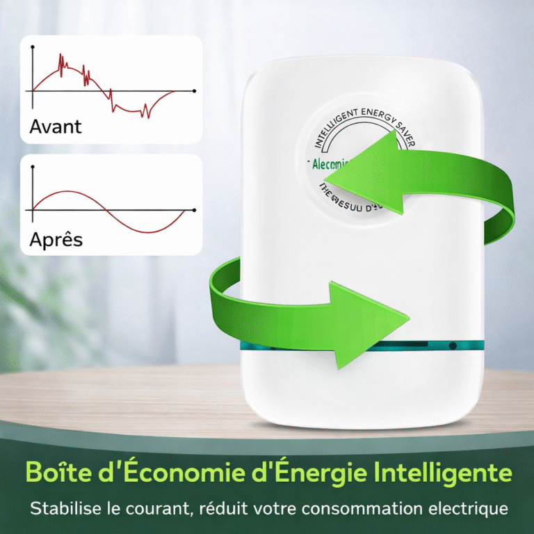 boîte d'Économie d'Énergie intelligente – stabilisateur de courant & tension | jusqu'à 18 000w