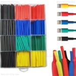kit de gaines thermo rétractables – 800 pièces (multicolores)