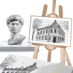 Papier Gouache Artistique M&G 4K - 382 x 532 mm – 160g, 20 Feuilles Grand Format, Idéal Peinture à l’Eau, Aquarelle & Croquis – Image 5