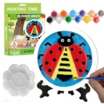 Kit de Peinture 3D Insectes – Coccinelle | Activité créative pour enfants dès 3 ans