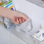 Séparateurs de rangement extensibles pour réfrigérateur – Disponibles en 1, 5, 10 ou 20 pièces – Organisation modulable et gain de place – Image 3