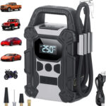 Mini Compresseur d’Air Rechargeable 150 PSI – Écran LED & Batterie Intégrée