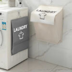 Panier à Linge Mural Pliable – Design Moderne & Gain de Place – Image 6