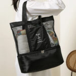 Sac de Plage 2-en-1 avec Compartiment Isotherme – Léger, Grand & Résistant – Image 4