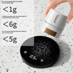 Set de 6 pots à épices magnétiques – Support mural adhésif inclus – Image 3