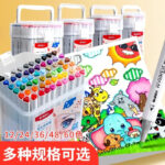 Coffret 12 Marqueurs M&G – Double Pointe | Couleurs Intenses & Précision Artistique – Image 2