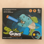 Pistolet à Balles Mousse Dinosaure – DIY Pneumatique