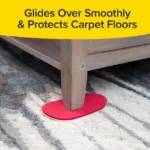 Patins Glisseurs de Meubles Movers – Déplacement Facile, Protection des Sols - Lot de 4 XL – Image 5