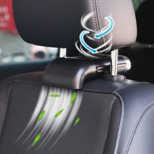 Ventilateur de Siège Voiture USB – Anti-Transpiration Été | Refroidisseur Silencieux pour Appuie-Tête