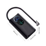 Mini Compresseur d’Air Électrique Portable – Gonfleur Rechargeable pour Voiture, Moto et Vélo avec Affichage Digital LED – Image 5