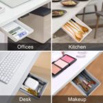 Tiroir de Rangement Coulissant Auto-Adhésif – Gain de Place et Organisation Facil – Image 2