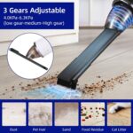 Aspirateur Voiture Portable – Rechargeable Type-C avec Filtre HEPA - Noir – Image 7