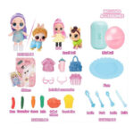 Surprise Egg "Delicate Girl" avec Accessoires & Pet – Version Grande Taille (30 cm) | Dès 3 ans – Image 3