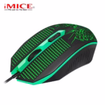 Pack Gamer iMICE – Clavier Filaire Rétroéclairé + Souris Gaming LED – Haute Précision – Image 5