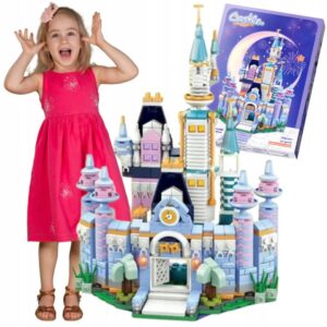 Château de Princesse à Construire – 6 en 1 | 535 pièces | Dès 6 ans
