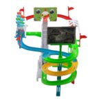 Circuit Dinosaure Musical avec Lumières – Piste Spirale et Escalier Automatique – Dès 3 ans – Image 2