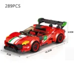 Voiture de Course à Construire – Kit 289 Pièces – Modèle GT3-25 – Dès 6 ans – Image 3