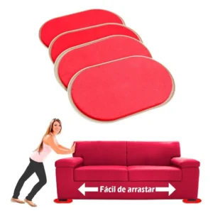 Patins Glisseurs de Meubles Movers – Déplacement Facile, Protection des Sols - Lot de 4 XL